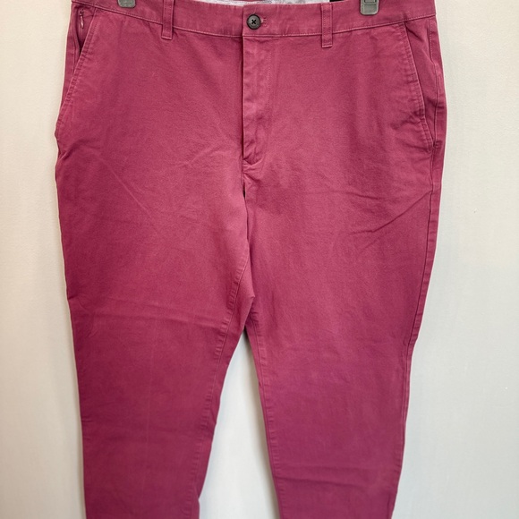 Bonobos Men's Chinos in Rich Pink - Picture 1 of 4